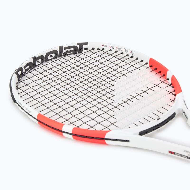 Racchetta da tennis Babolat Pure Strike Junior 26 bianco/rosso/nero per bambini 5