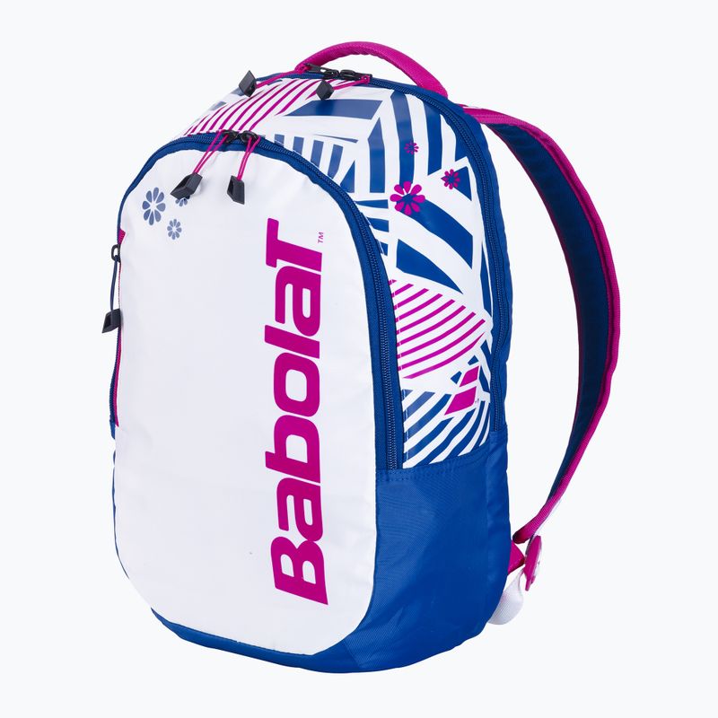 Zaino da tennis Babolat Kids 14 l bianco/blu