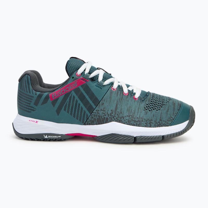 Scarpe da paddle Babolat da donna Sensa north atlantic/white 2