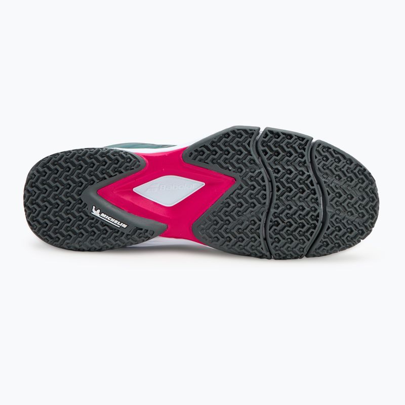 Scarpe da paddle Babolat da donna Sensa north atlantic/white 4