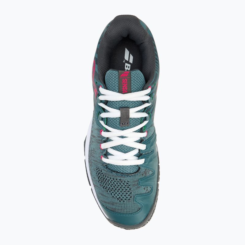 Scarpe da paddle Babolat da donna Sensa north atlantic/white 5