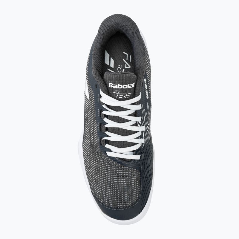 Scarpe da tennis Babolat da uomo Jet Tere 2 Clay queen jio grey 5