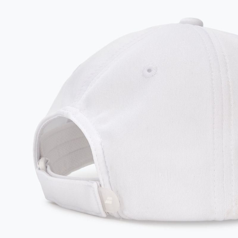 Cappello da baseball Babolat Pure Logo Jr per bambini bianco/bianco 4