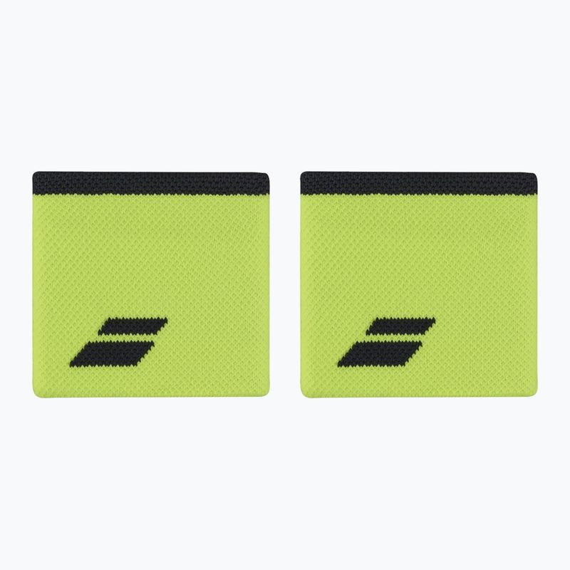 Polsino con logo Babolat 2 pezzi aero/grigio