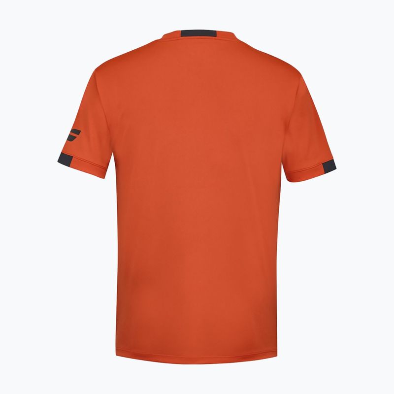 Maglietta da uomo Babolat Play Crew Neck fiesta red 3