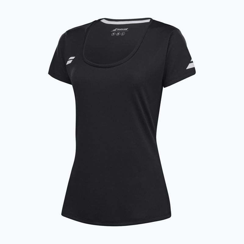 Maglietta da donna Babolat Play Cap Sleeve black/black 2