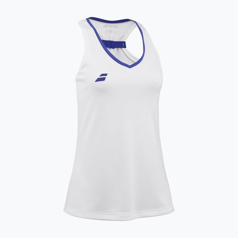 Canotta Babolat Play bambino bianco/bianco 3