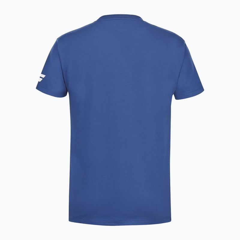 Maglietta Babolat Exercise da uomo blu sodalite 2