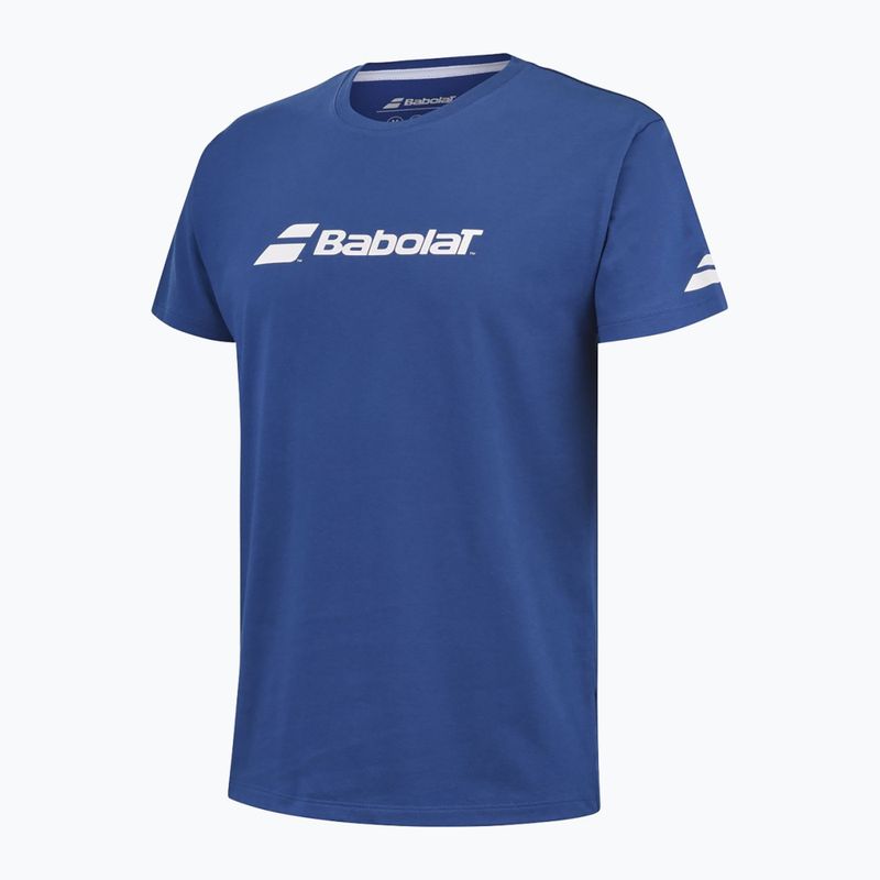Maglietta Babolat Exercise da uomo blu sodalite 3