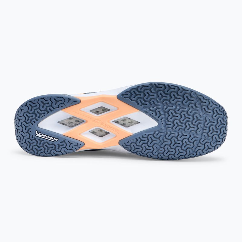 Scarpa da badminton da donna Babolat Shadow Spirit 2 grigio/corallo 4