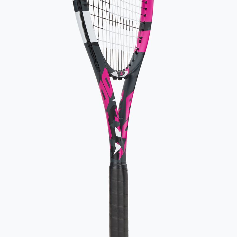 Racchetta da tennis Babolat Boost Aero Pink grigio/rosa/bianco 4