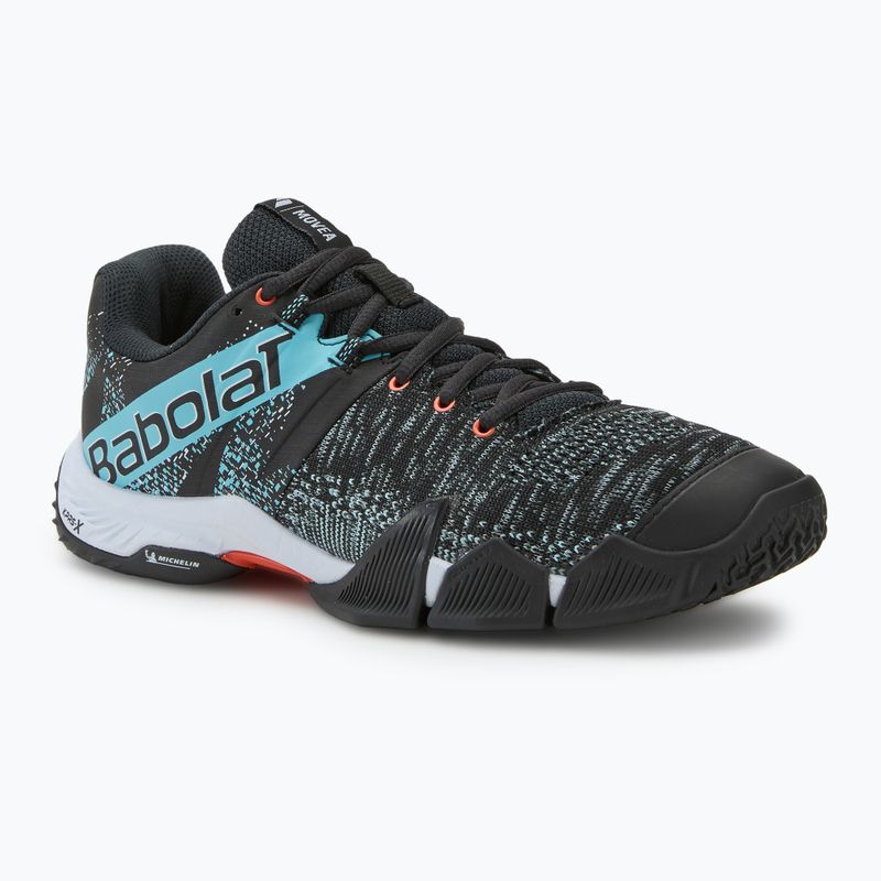 Babolat Movea nero/azzurro scarpe da paddle da uomo