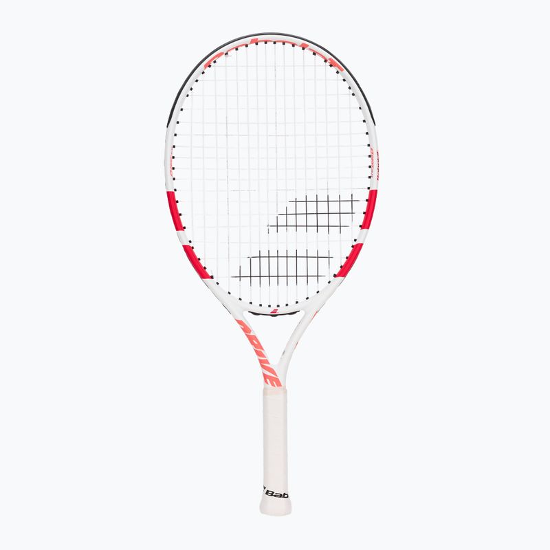 Racchetta da tennis Babolat Drive Junior 23 bianca per bambini