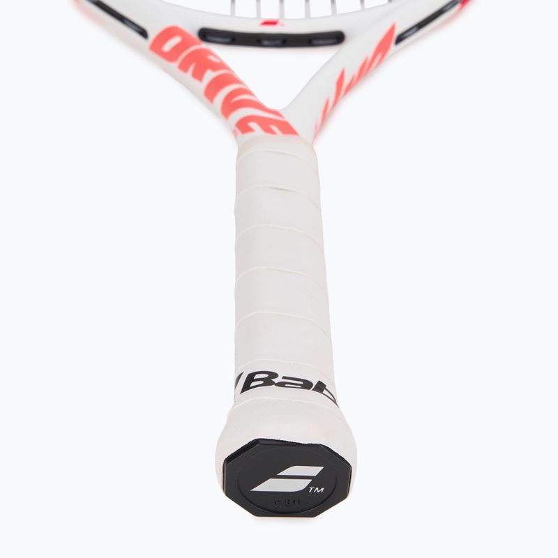 Racchetta da tennis Babolat Drive Junior 23 bianca per bambini 3