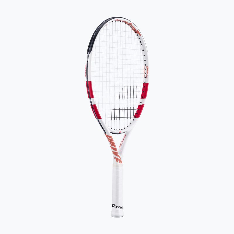 Racchetta da tennis Babolat Drive Junior 23 bianca per bambini 3