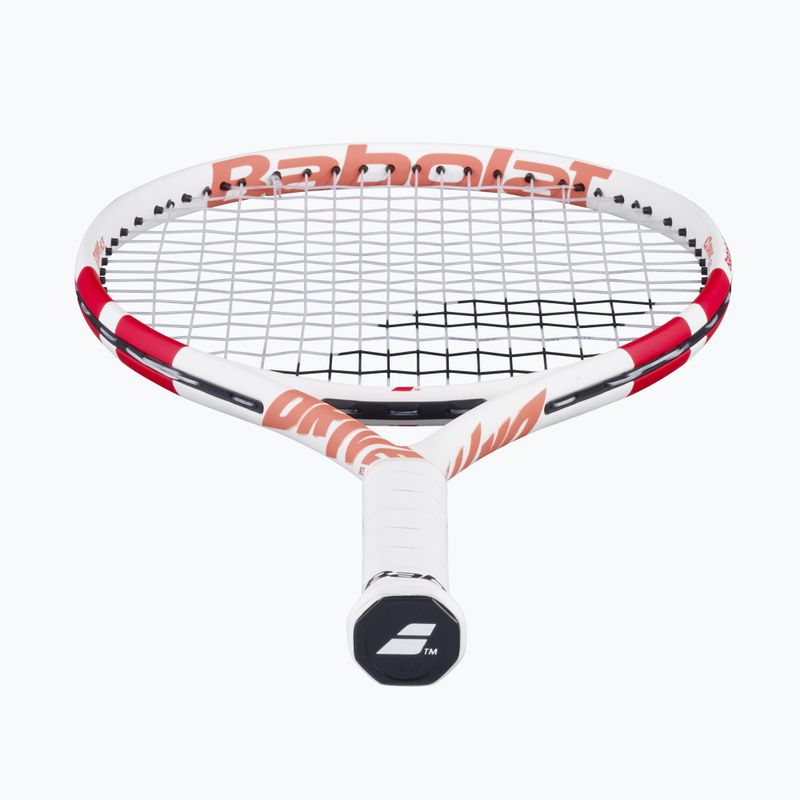 Racchetta da tennis Babolat Drive Junior 23 bianca per bambini 4