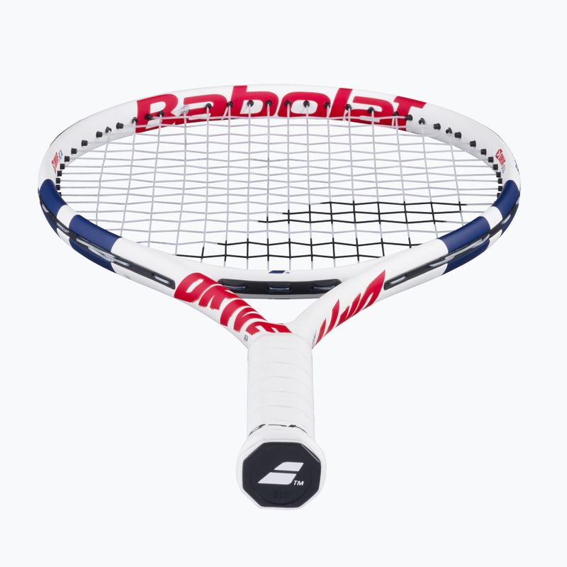 Racchetta da tennis Babolat Drive Junior 24 bianca per bambini 4