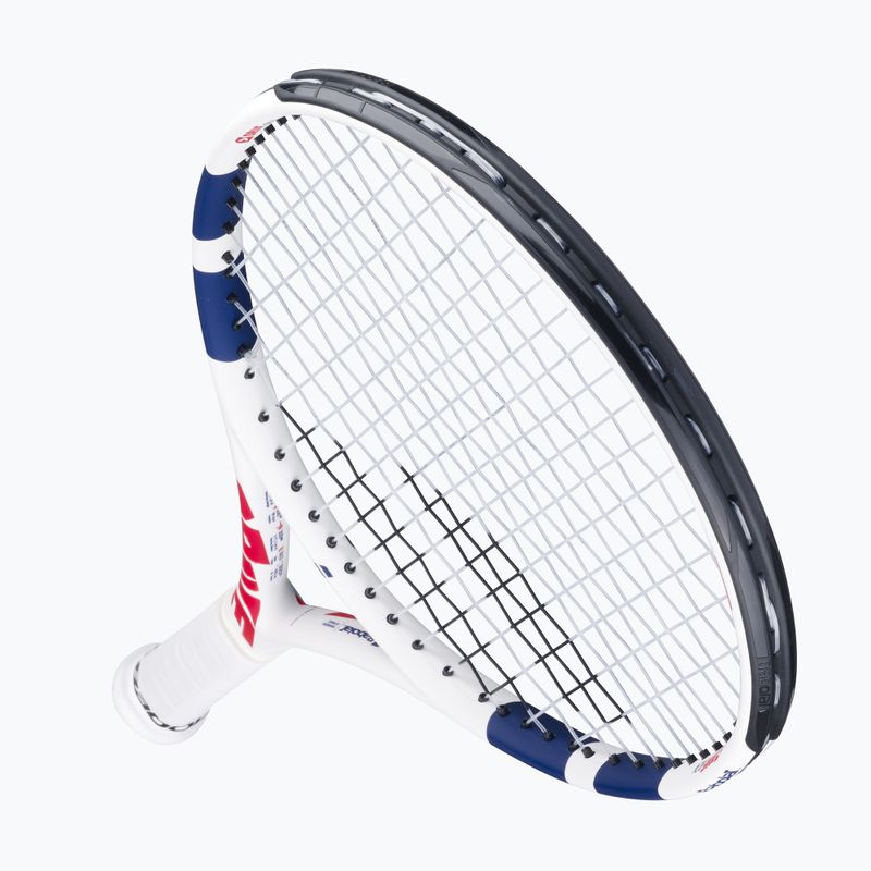 Racchetta da tennis Babolat Drive Junior 24 bianca per bambini 5