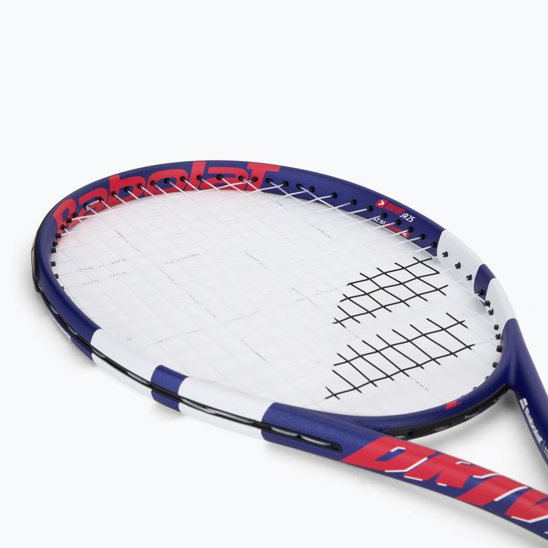 Racchetta da tennis per bambini Babolat Drive Junior 25 blu/rosso 5