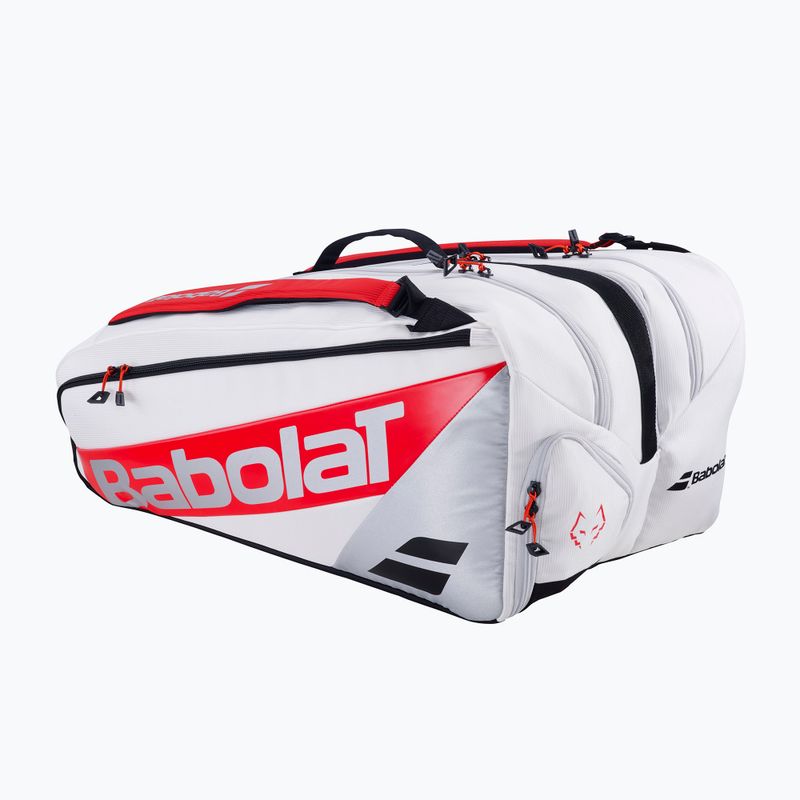 Babolat RH Pro Padel Juan Lebron 62 l bianco / argento / rosso padel bag