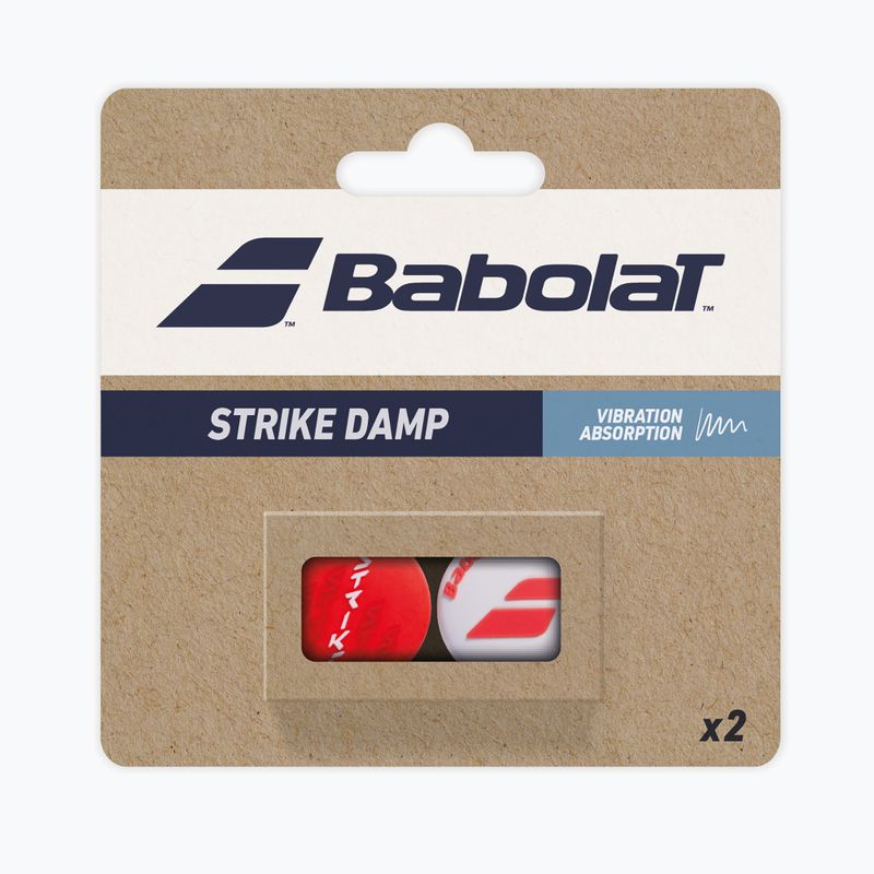 Babolat Strike Damp 2 pezzi rosso/bianco