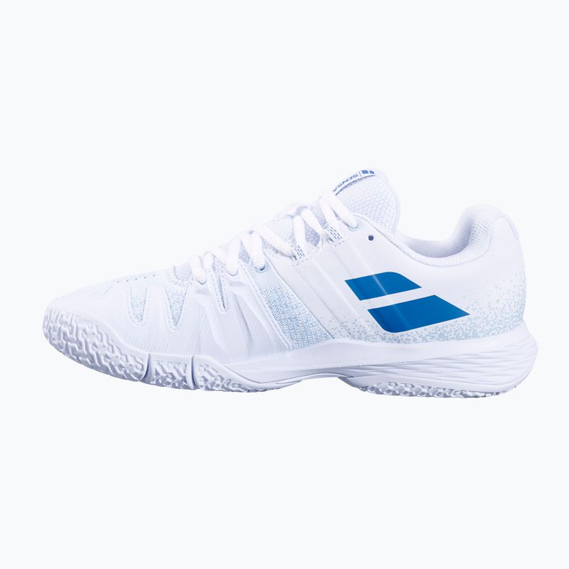 Scarpe da paddle da donna Babolat Sensa W bianco/blu freddo 3