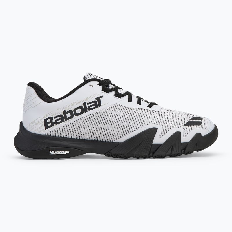 Babolat scarpe da paddle da uomo Jet Viva bianco/nero 2