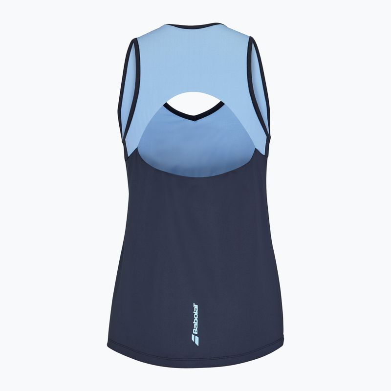 Canotta Babolat Drive donna W drive blu 2