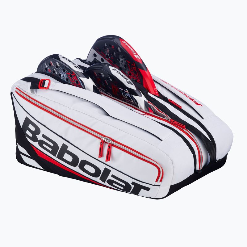 Borsa da padel Babolat RH Pro Padel Technical 62 l white/black/red 6