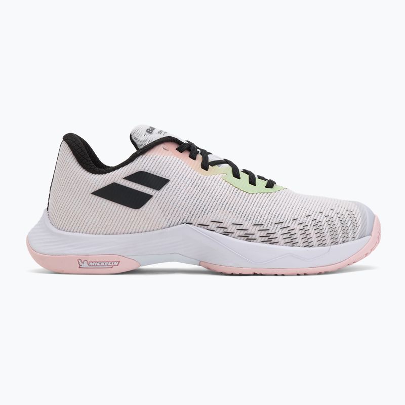Scarpe da badminton Babolat Shadow Spirit 2 W white/white 2