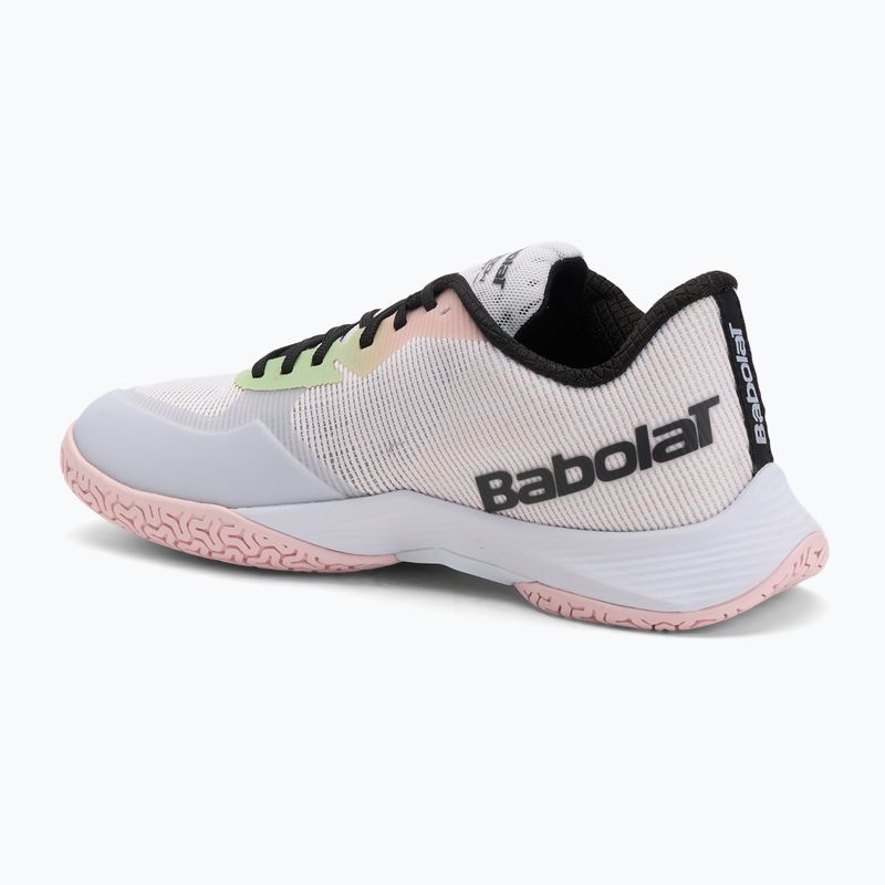 Scarpe da badminton Babolat Shadow Spirit 2 W white/white 3