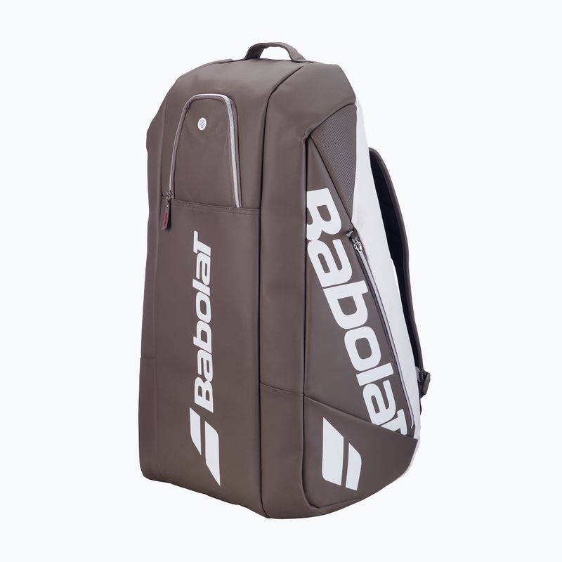 Borsa da tennis Babolat RH9 Pure Wimbledon 80 l white/dark beige