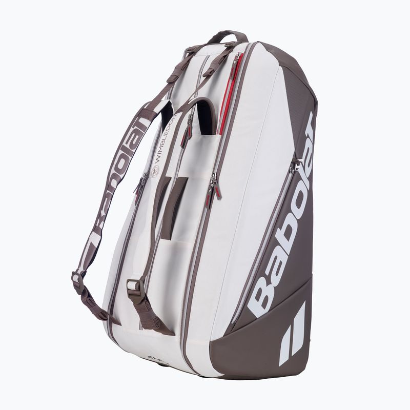 Borsa da tennis Babolat RH9 Pure Wimbledon 80 l white/dark beige 2