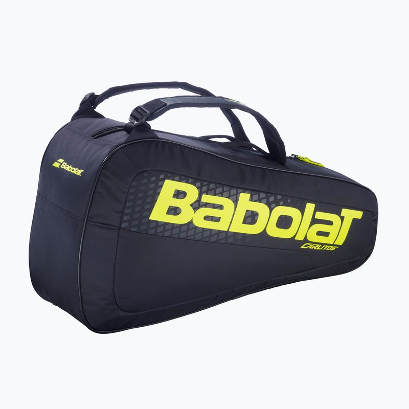 Borsa da tennis Babolat RH Carlitos Junior 35 l black/fluorescent yellow 2