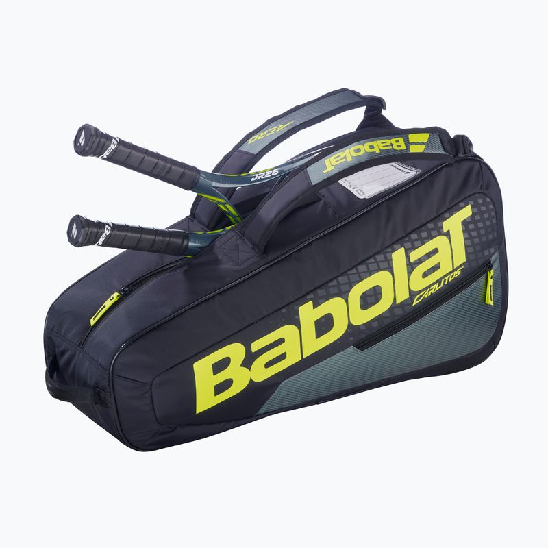 Borsa da tennis Babolat RH Carlitos Junior 35 l black/fluorescent yellow 3