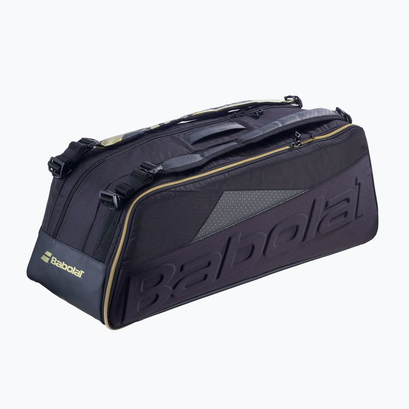 Borsa per badminton Babolat Cross Pro Bad 60 l black/gold 2