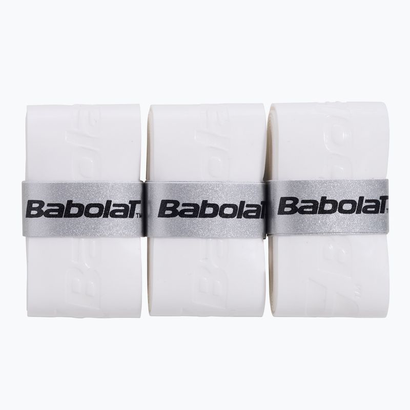 Manopole per padel Babolat Comfort Padel 3 pack white