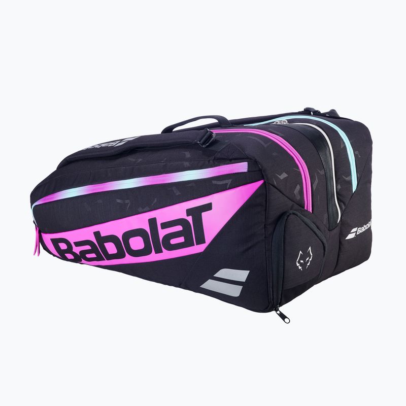 Borsa da padel Babolat RH Pro Padel Juan Lebron black/purple/light green 2