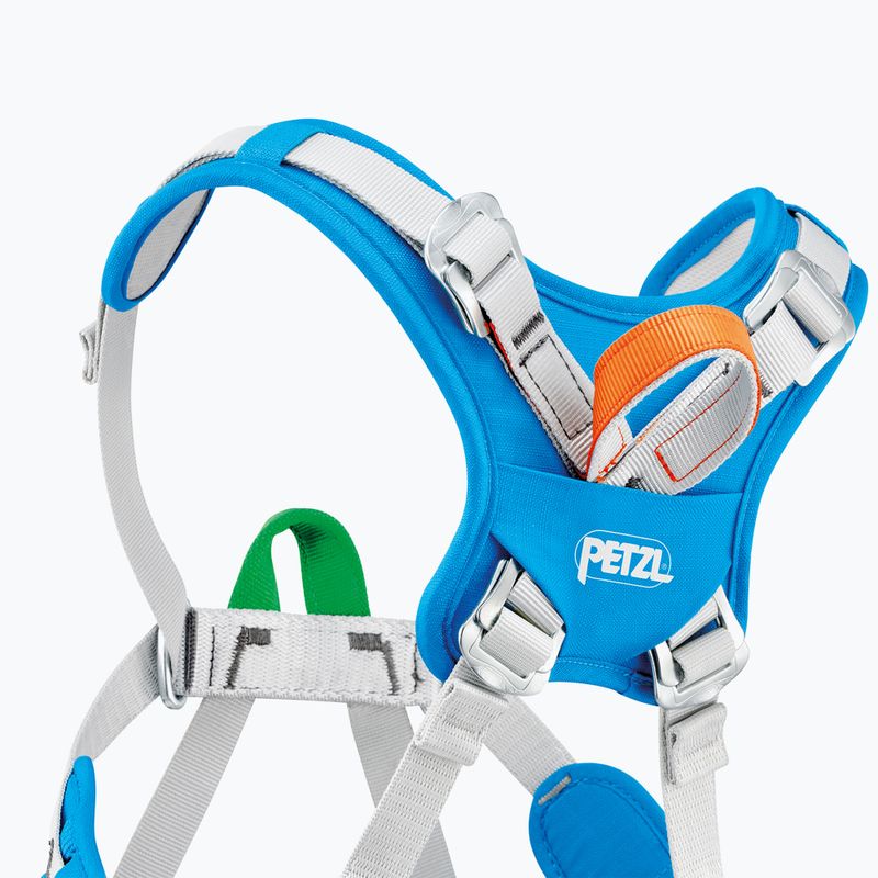 Imbrago da arrampicata per bambini Petzl Gray/blue ouistiti 4