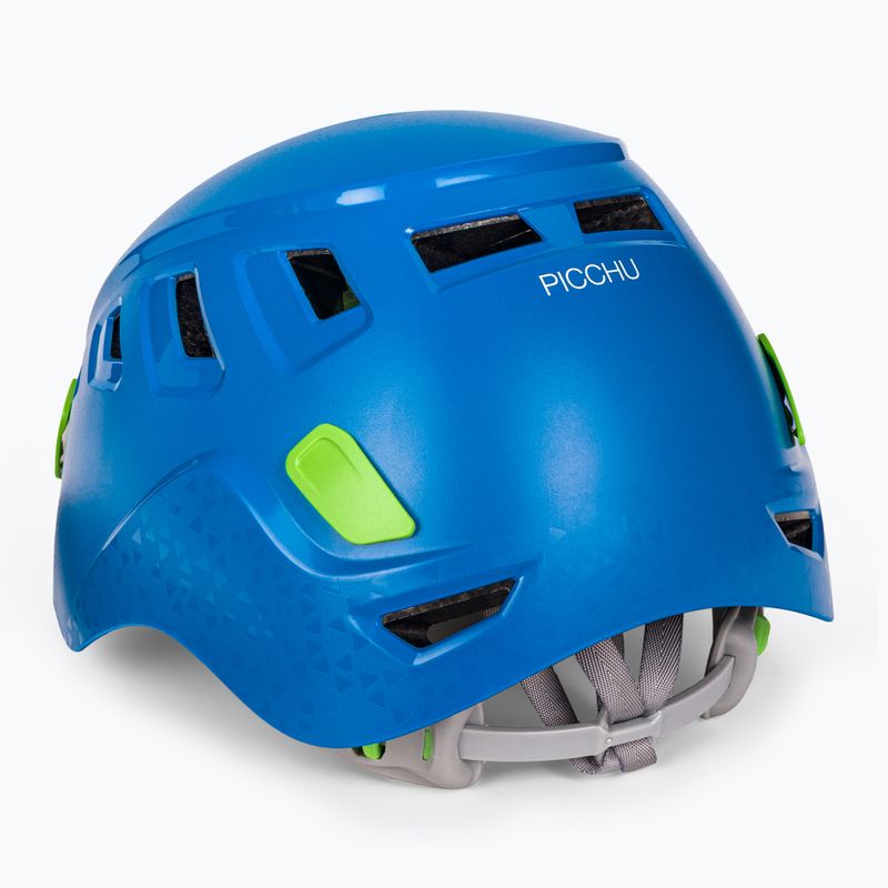 Casco da arrampicata Petzl Picchu blu per bambini 4
