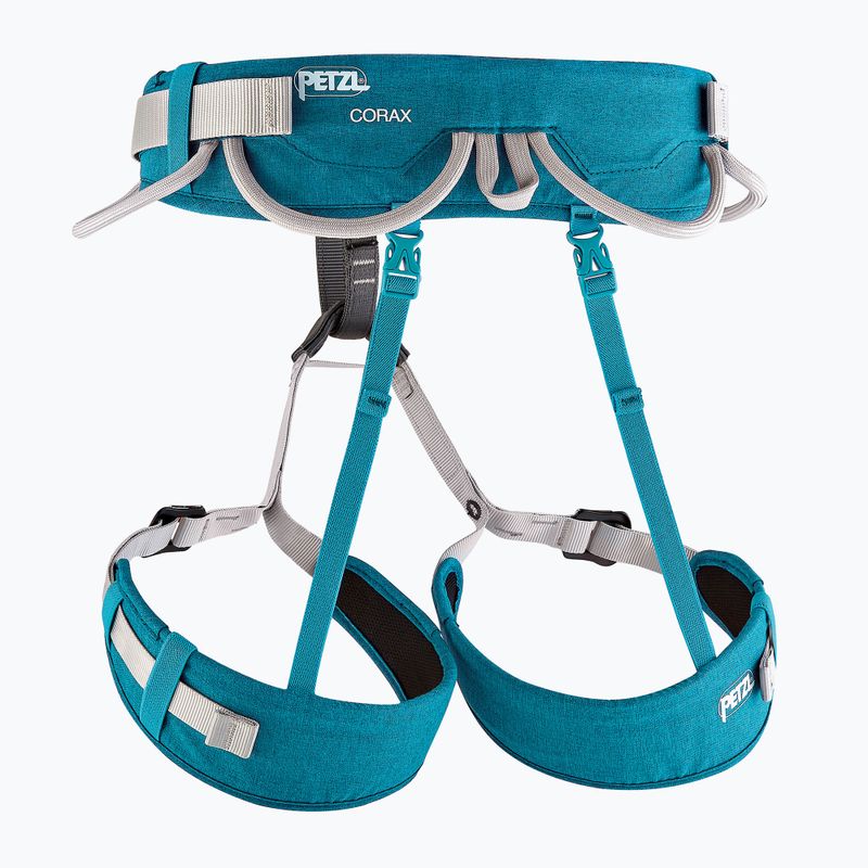 Imbracatura da arrampicata Petzl Corax turchese
