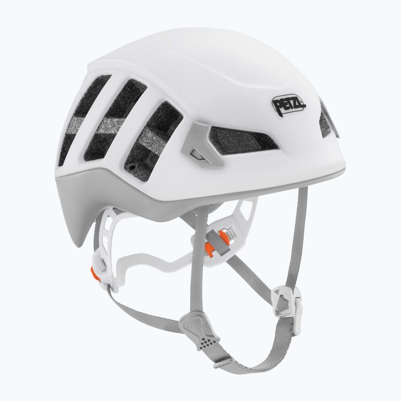 Casco da arrampicata Petzl Meteora bianco/grigio
