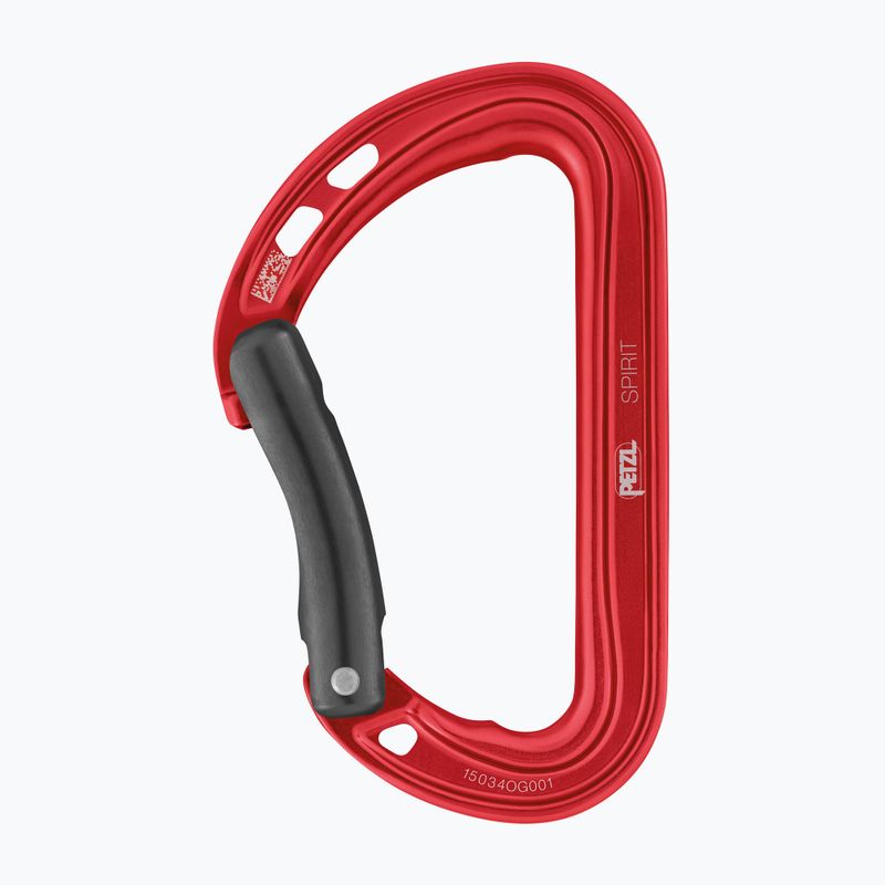 Moschettone da arrampicata Petzl Spirit rosso