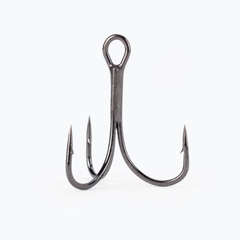 Ancora da pesca VMC Light Inline Treble Triple 7552BN nichel nero 2