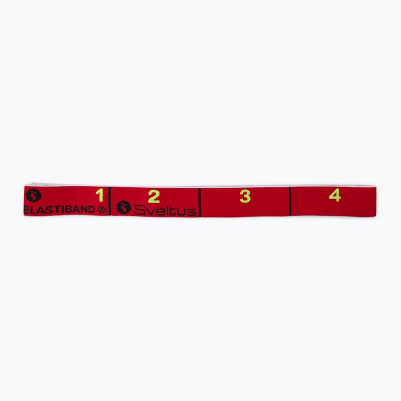 Sveltus Elastiband gomma da ginnastica rossa 0142