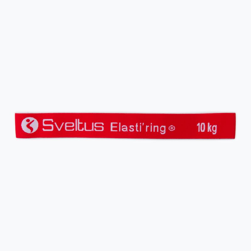 Sveltus Elasti'ring gomma da ginnastica rosso 0154