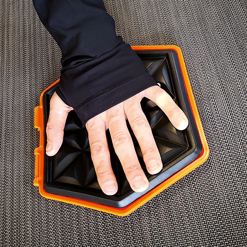 Sliders per allenamento Sveltus Functional Slider Premium 2 pezzi black/orange 3