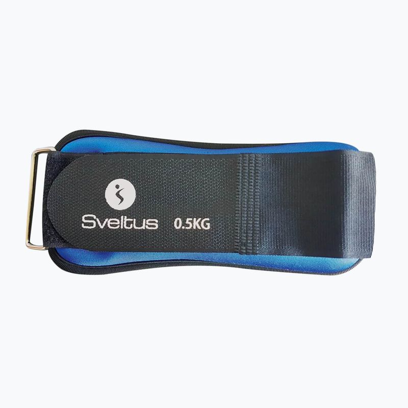 Pesi per caviglie e polsi da 0,5 kg 2 pz. Polsino pesato Sveltus blu navy 0940 2