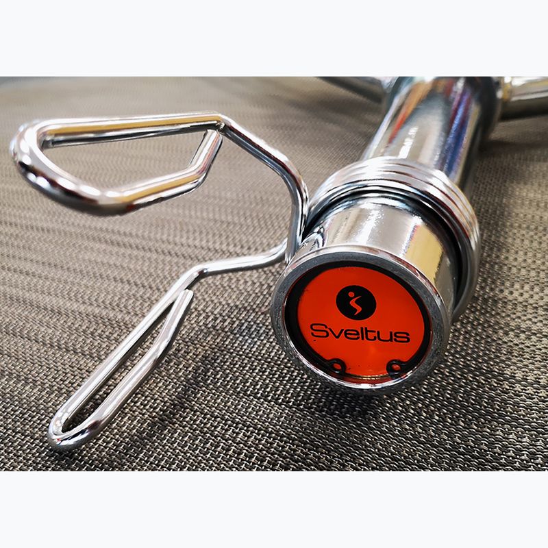 Sveltus Olympic Trap Bar + 2 Stop Disques cromato 2