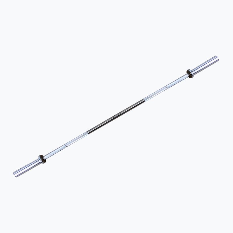 Sveltus Training Bar barra dritta + 2 collari a molla 175 cm cromo 2